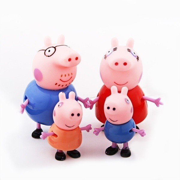 Kids Dolls Toys Pappa Pig George Papa Pig Family Set | Shopee Philippines