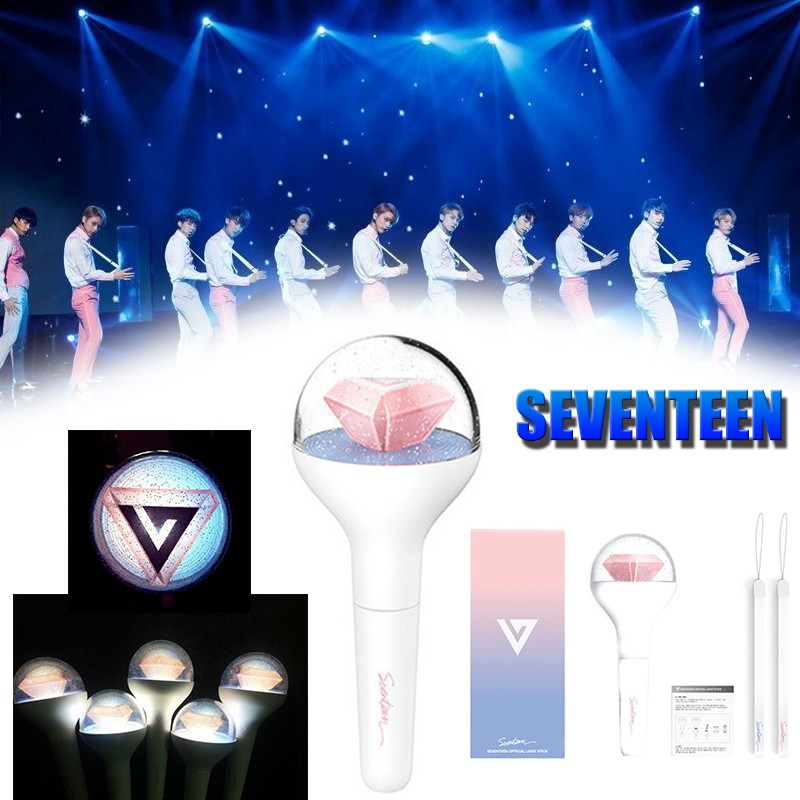 Kpop Seventeen 17 Flashlight Abs Carat Bong Light Stick Concert