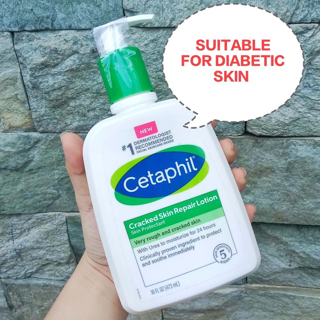 Cetaphil Cracked Skin Repair Lotion 473ml Very Rough & Cracked Skin