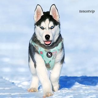 [Vip] Dog Harness Tear Resistant Breathable Adjustable Cartoon Pattern Pet Chest Strap for Outdoor #2