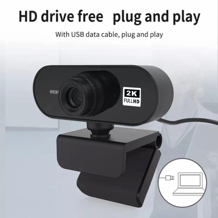 Webcam 2k 1080p 7p Full Hd Video Call For Pc Laptop With Microphone Home Usb Video Web Cam Shopee Philippines