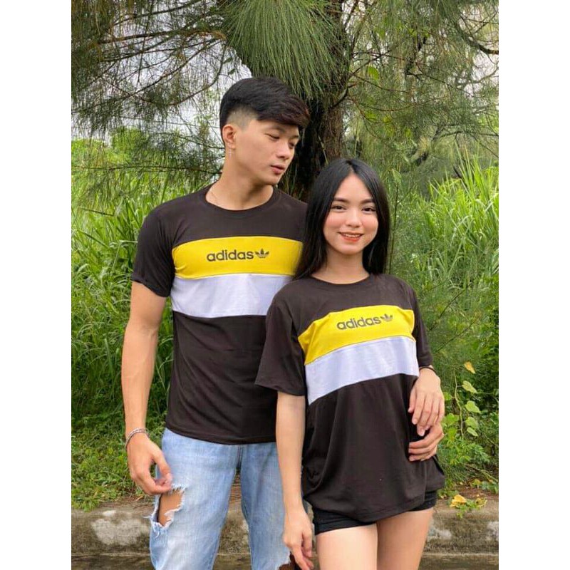 Adidas Couple T-Shirt (Price For 2 Tshirt) | Shopee Philippines