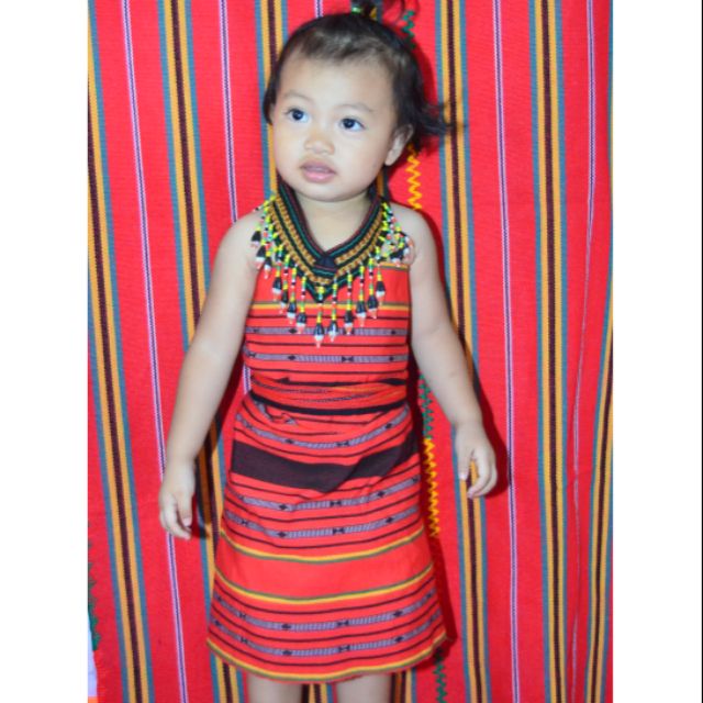 a wrap around skirt of igorot women