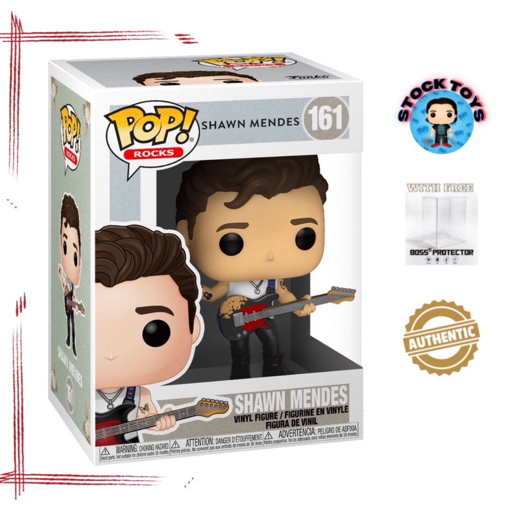 Funko Pop! Shawn Mendes with new Boss protector Shopee Philippines
