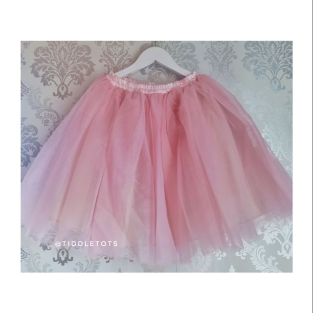 dusty pink tutu skirt