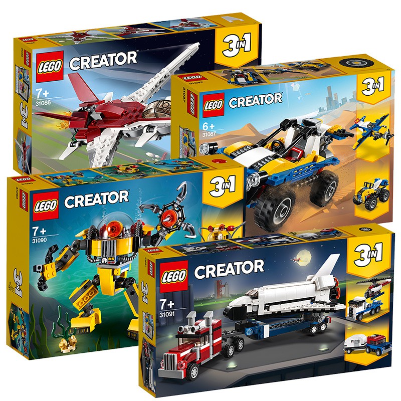 lego shark 3 in 1