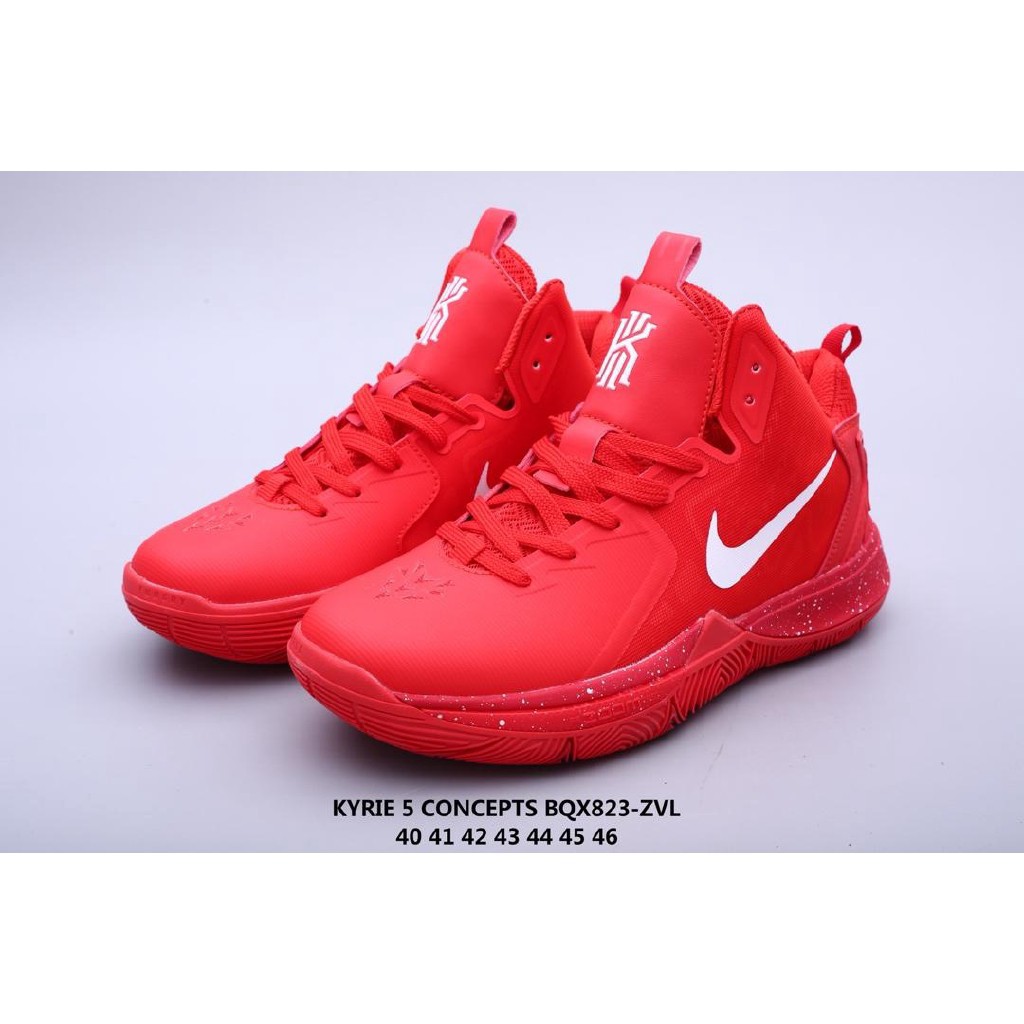 kyrie 5 all red