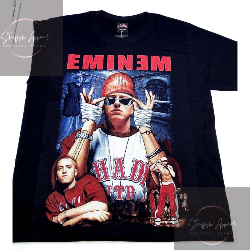 Eminem Shirt - High Quality Unisex Oversized Black T-Shirt fresh from ...