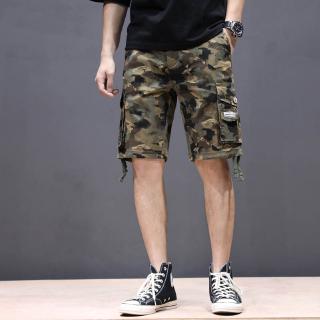 grey camo cargo shorts