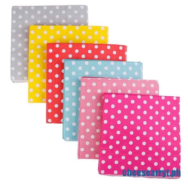 polka dot wrapping paper