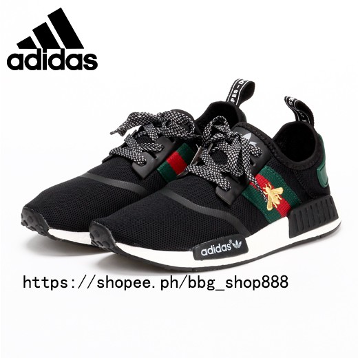 Tío o señor Crónico avaro Adidas running shoes Gucci NMD for woman and men | Shopee Philippines