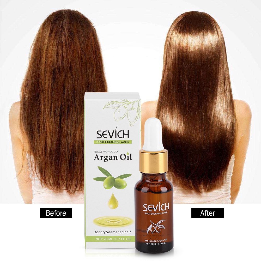 Sevich Hair Care Argan Oil Vitamin E Nourishing Essence Shopee