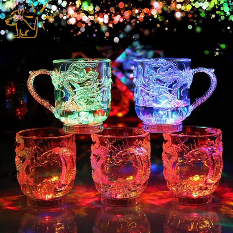 flashing plastic drinking glasses