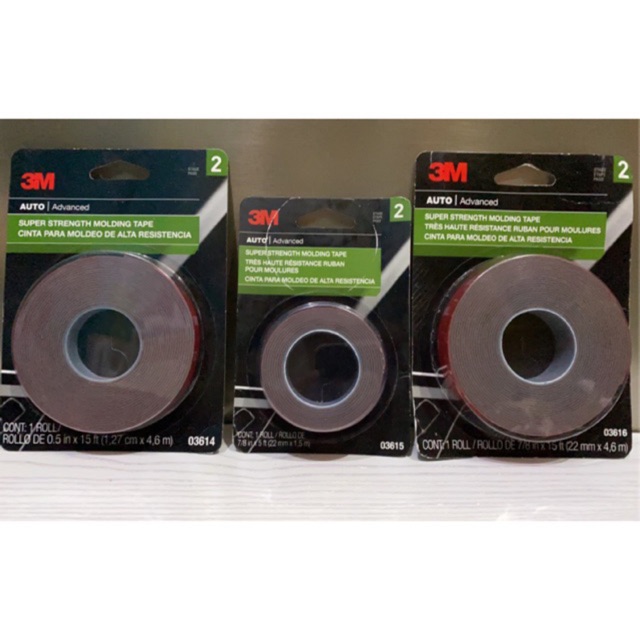 3m Auto Advanced Super Strength Molding Tape Shopee Philippines