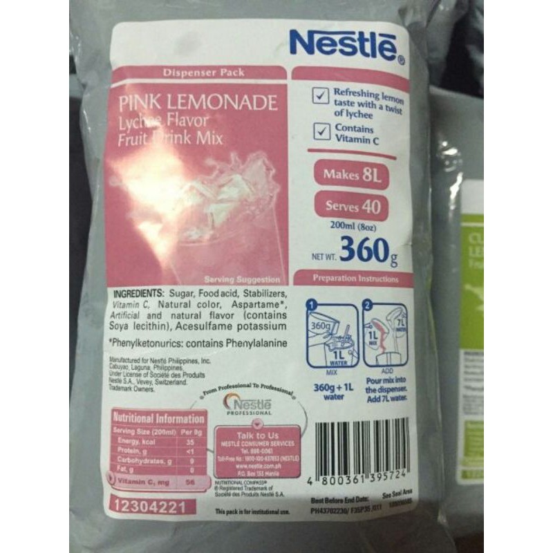 NESTLE JUICE 200g Onhand Shopee Philippines