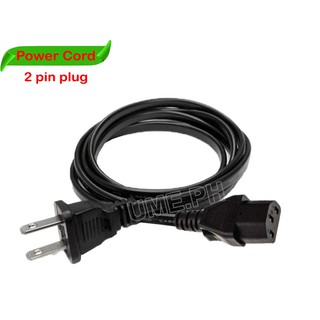 AC CPU Power Cord US Plug 2 Pin for PC Computer Printer Monitor Rice Cooker etc UH2PV50 1.2