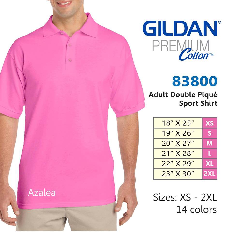 gildan premium cotton polo shirt