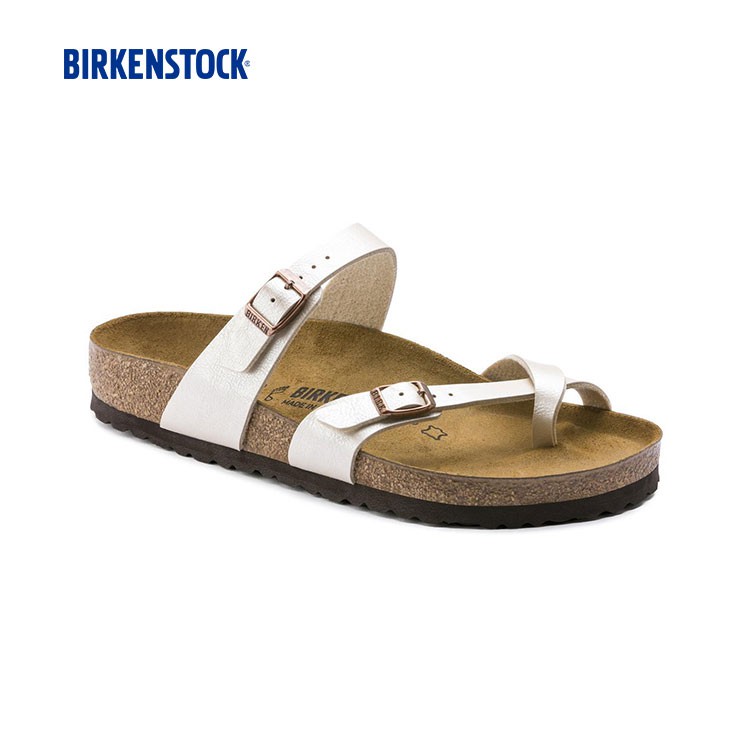 birkenstock mayari pearl cream