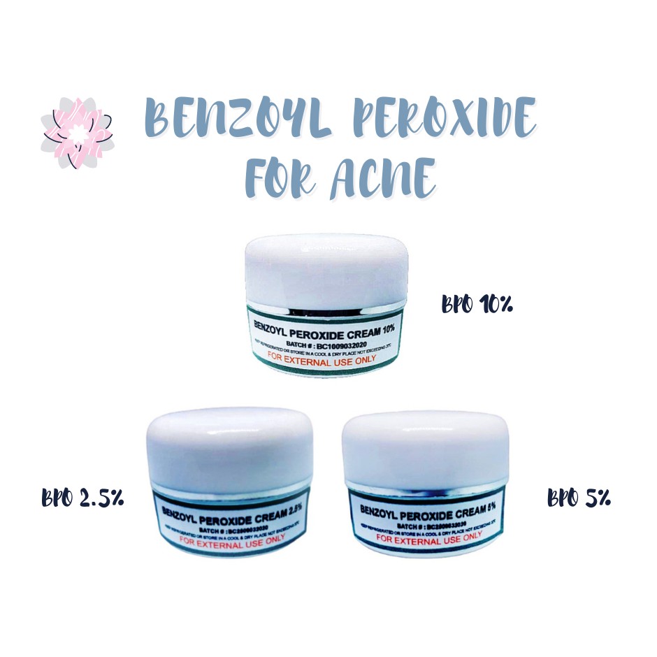 benzoyl face cream
