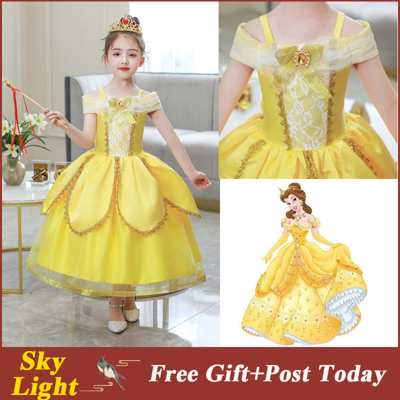 beauty and the beast dress for girl