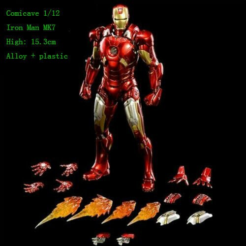 12 iron man figure