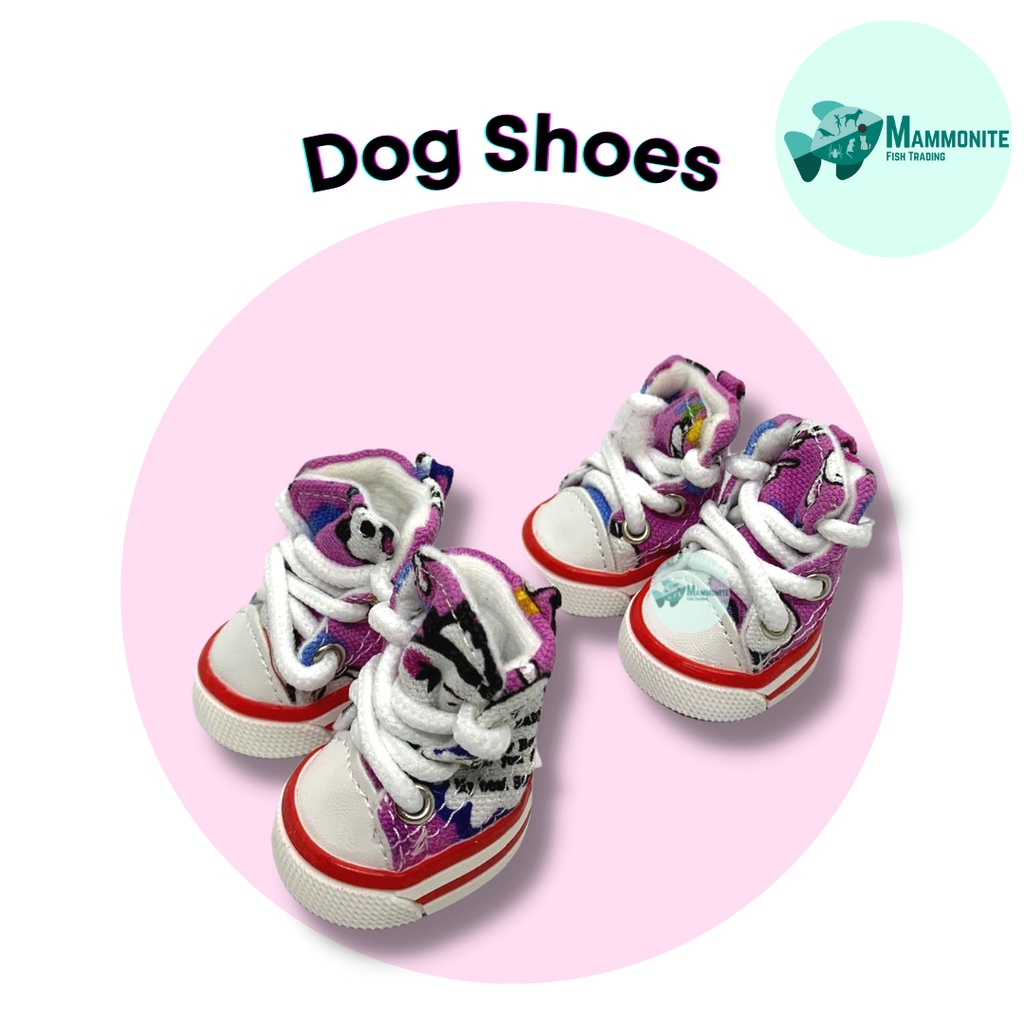 Pet Dog Fashion Shoes Anti Slip Boots Colorful 4pcs B #4