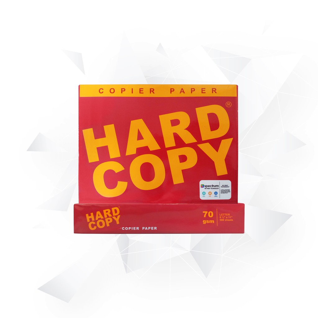 ۩◄1 Ream Hard Copy Bond Paper 70 Gsm Short / Long /A4