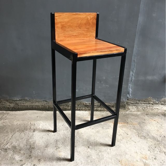 Square Bar Stools - Charlie | Shopee Philippines