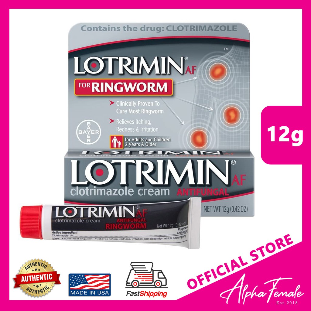 Exp 11/22 Lotrimin Ringworm Antifungal Treatment, Relieves Itching