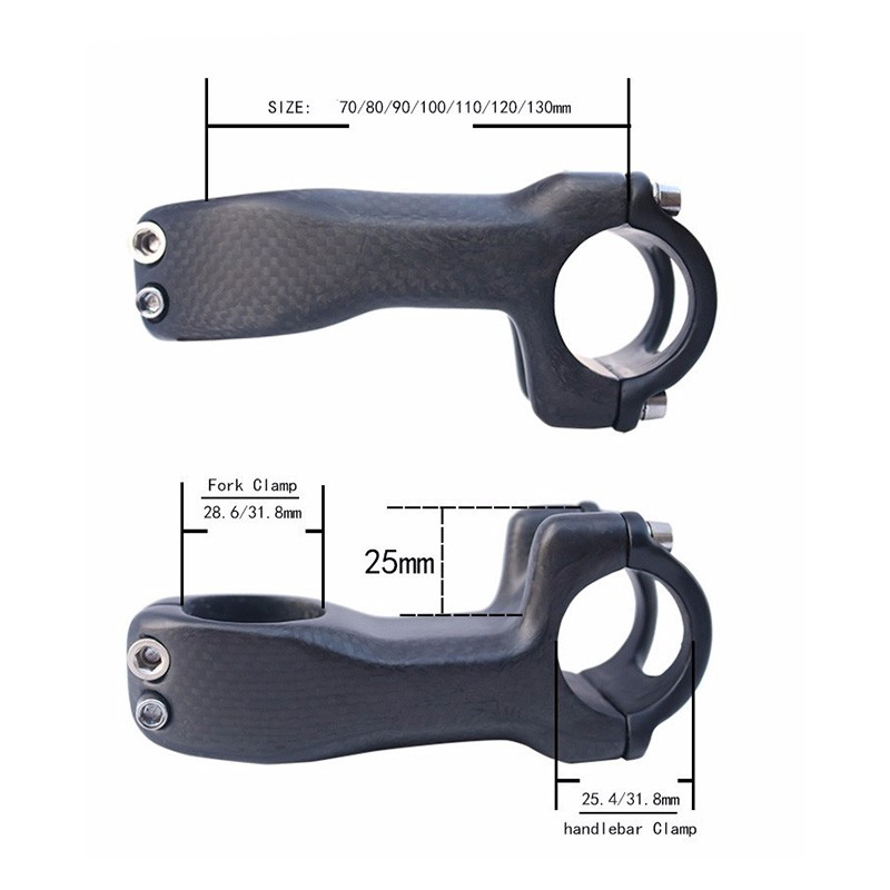 mtb stem sizes
