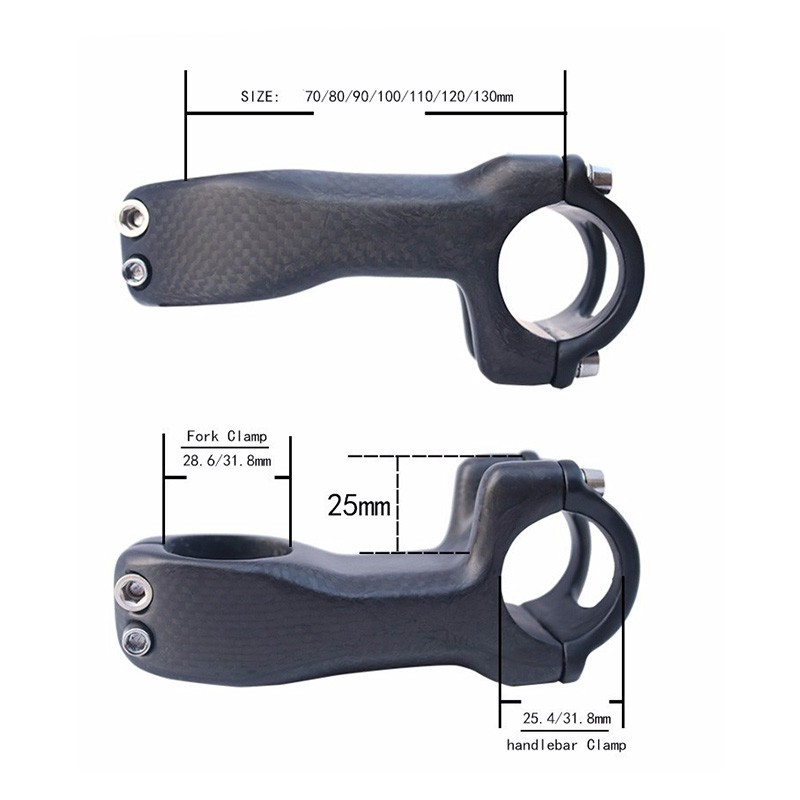 mountain bike stem sizes