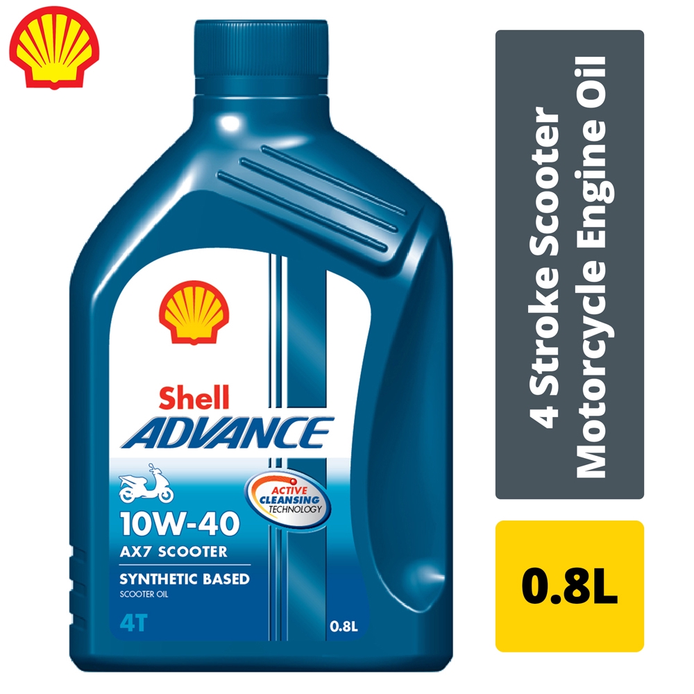 Shell Advance 4T Ax7 Scooter 10W-40 - Technology is a unique, synthetic ...