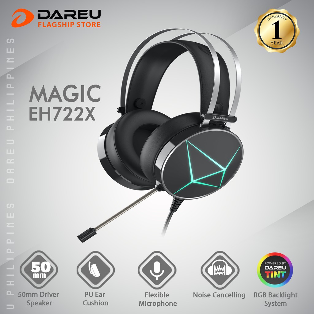 DAREU EH722x Diamond Edition Wired Noise Cancelling Extra Lightweight