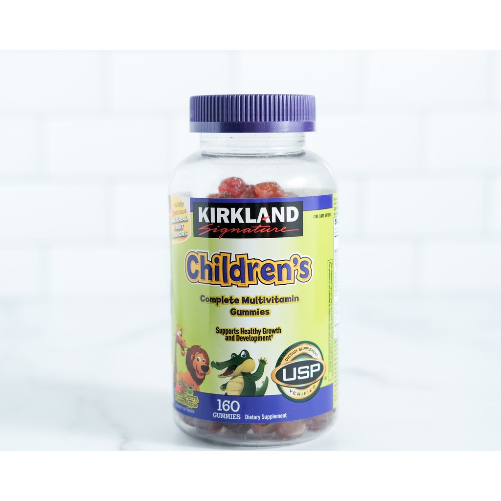 Kirkland Children's Complete Multivitamins (160 gummies) Shopee