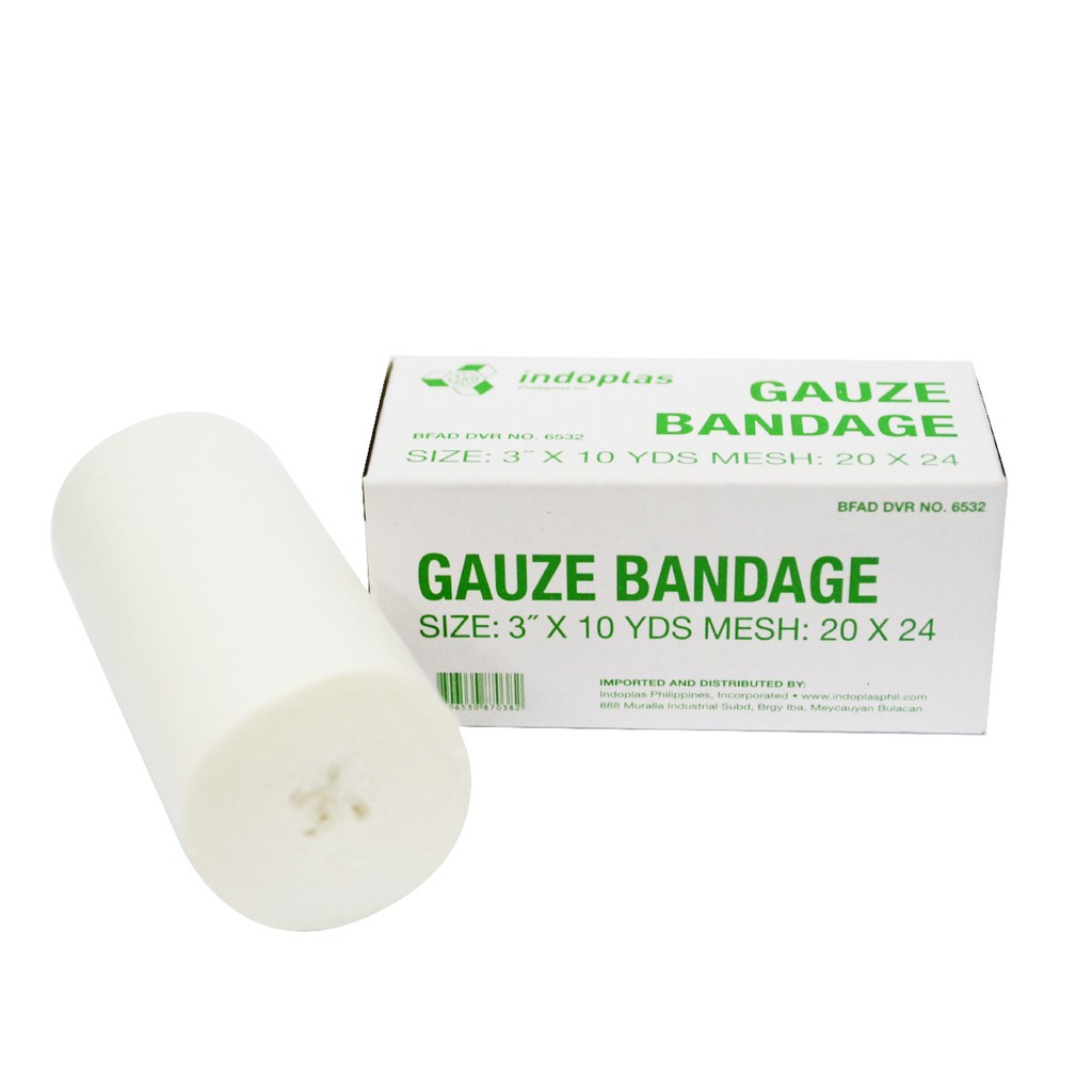 gauze bandage sizes