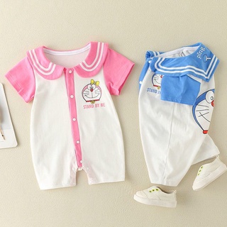 Terno for baby girl boy 1-18 months Jumpsuit Summer Male Female Pure Cotton Newborn Short-Sleeved Romper Thin Style Pajamas Outing Clothes #6