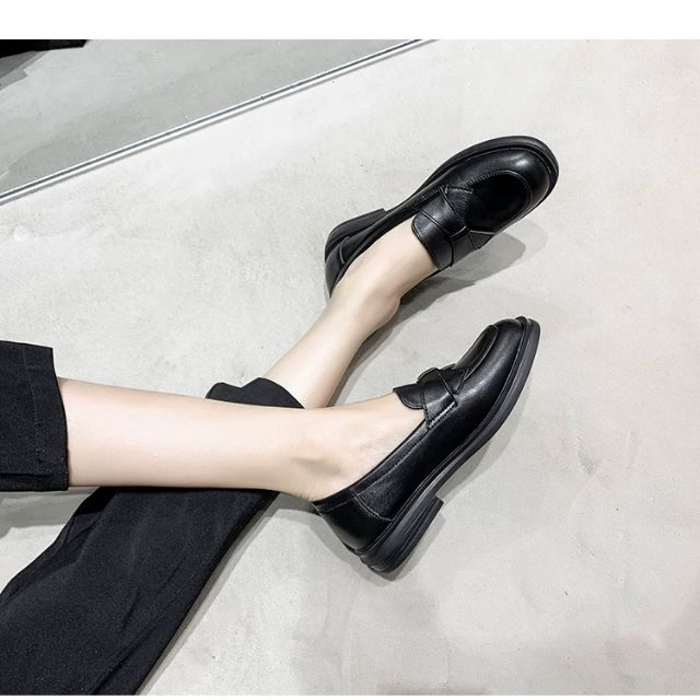 black shoes for school rubber shoes for women's 26-40 | Shopee Philippines