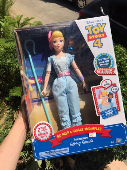 Disney Pixar Toy Story Bo Peep And Giggles Mcdimples Interactive Talking Friends Shopee Philippines