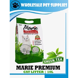 MARIE Premium Cat Sand - GREEN TEA | 10L
