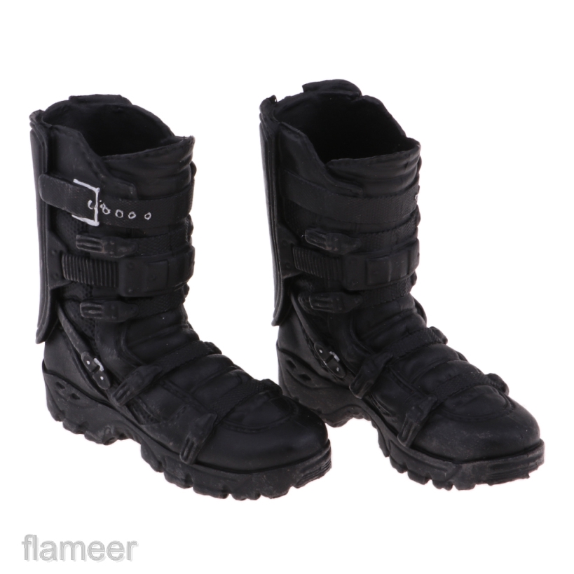 black soldier boots