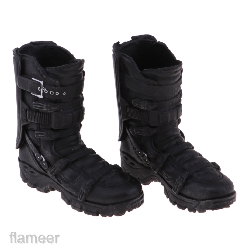 calf combat boots