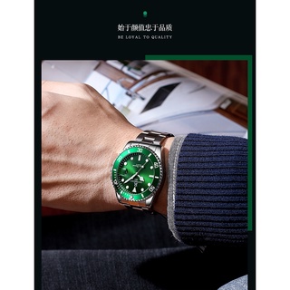 Men's Watch Luminous Waterproof Rolex Green Ghost element Watch Business fashion Quartz Men Watch Relo stainless steel Watch for men #6