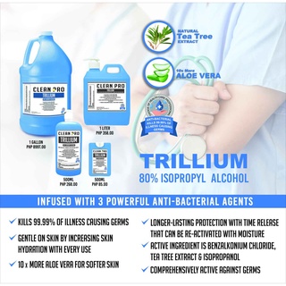 Trillium 80% Isopropyl Alcohol 1 Gallon #2