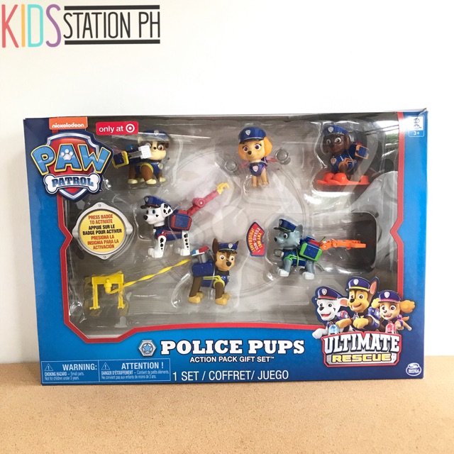 paw patrol ultimate rescue police pups