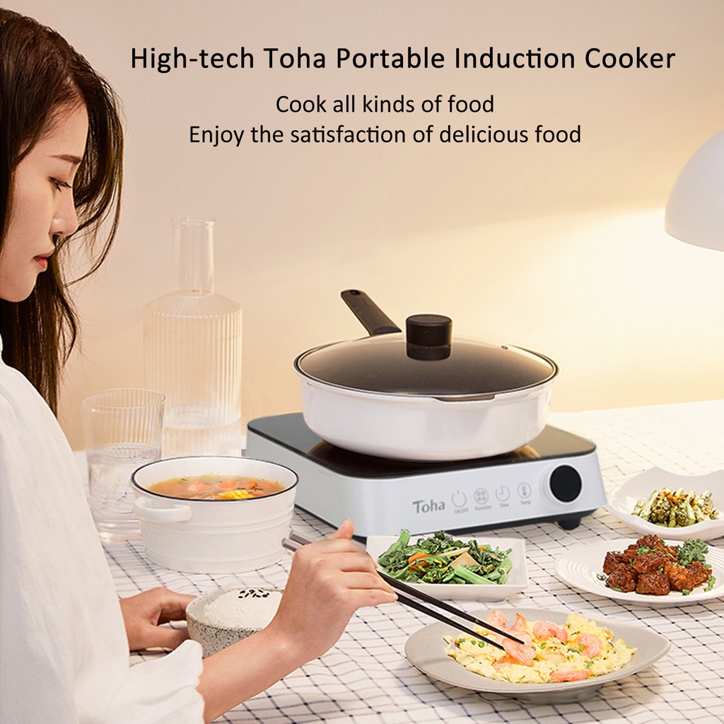 Toha Induction Cooker Touch Screen Temperature Control