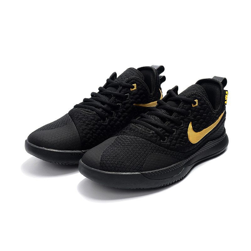 nike lebron witness 3 black gold