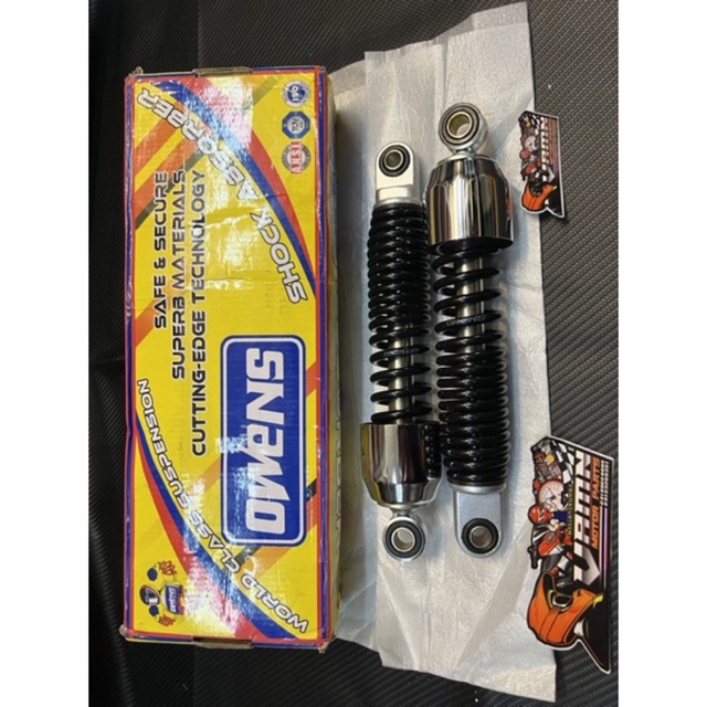 Owens Motorcycle Shock Absorber Crypton Black (2pcs/set) Shopee