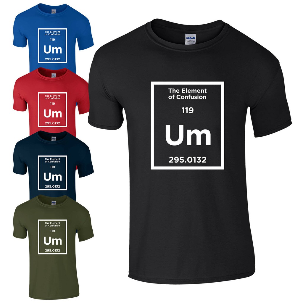 element of confusion t shirt