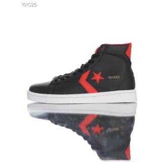 converse all star red leather