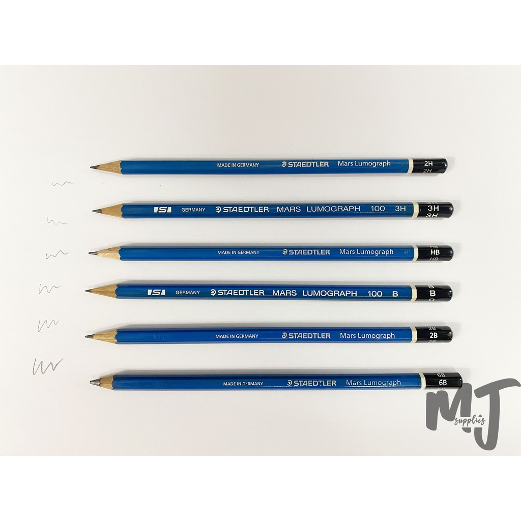 Pc Staedler Pencil For Sketching Hb B B B H H Shopee Philippines